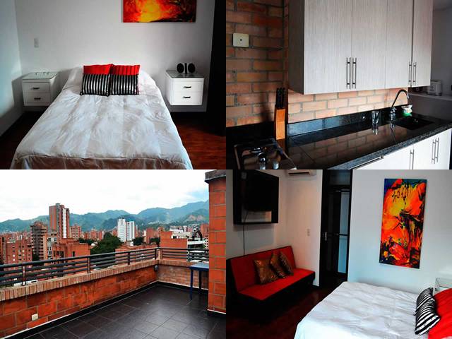 Furnished Apartments for Rent in Medellín Colombia Code 565